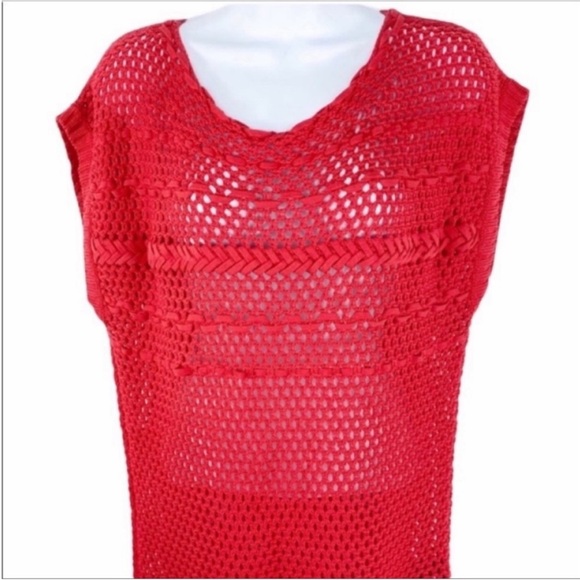 LAFAYETTE 148 NEW YORK crochet top L - Picture 6 of 11